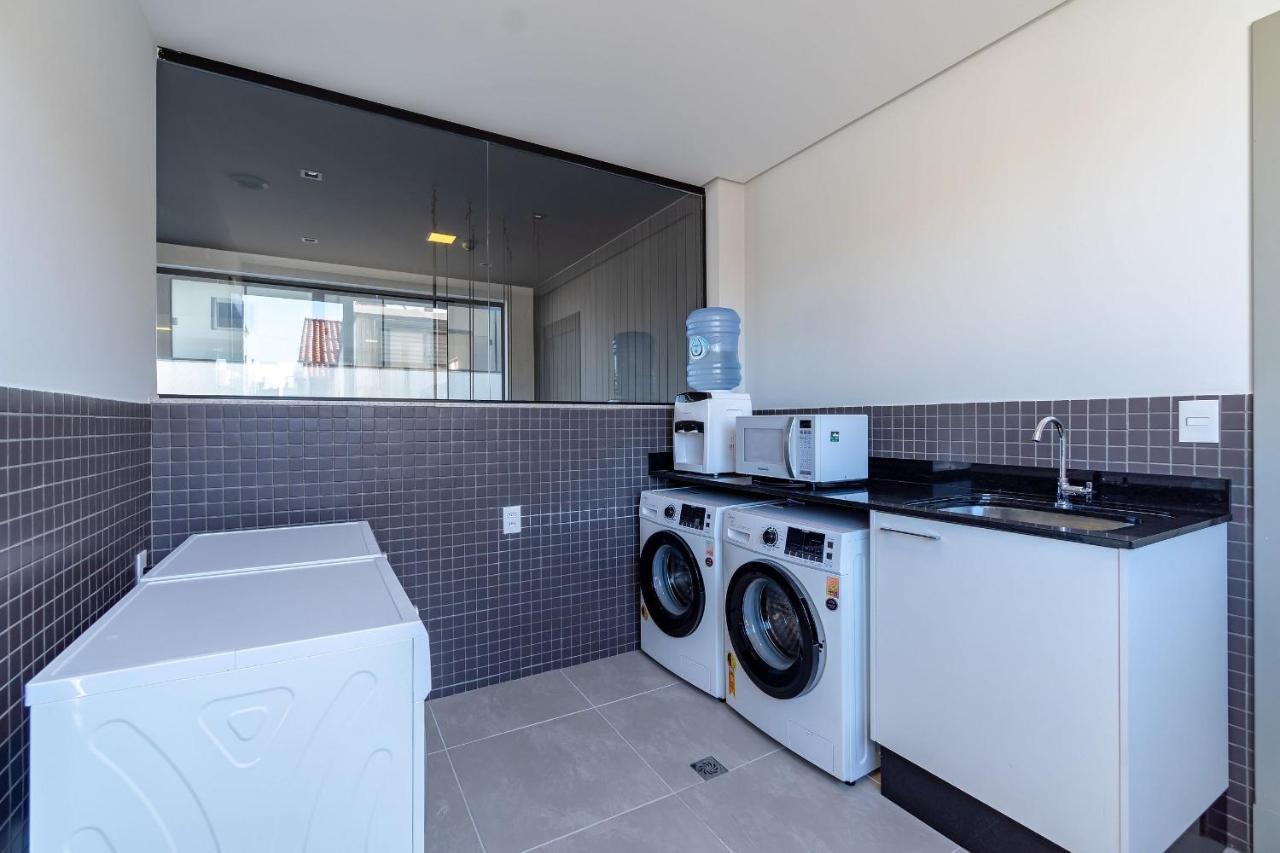 Confortavel Loft Com Vista Para O Mar - Condominio Com Piscina Бомбиняс Екстериор снимка