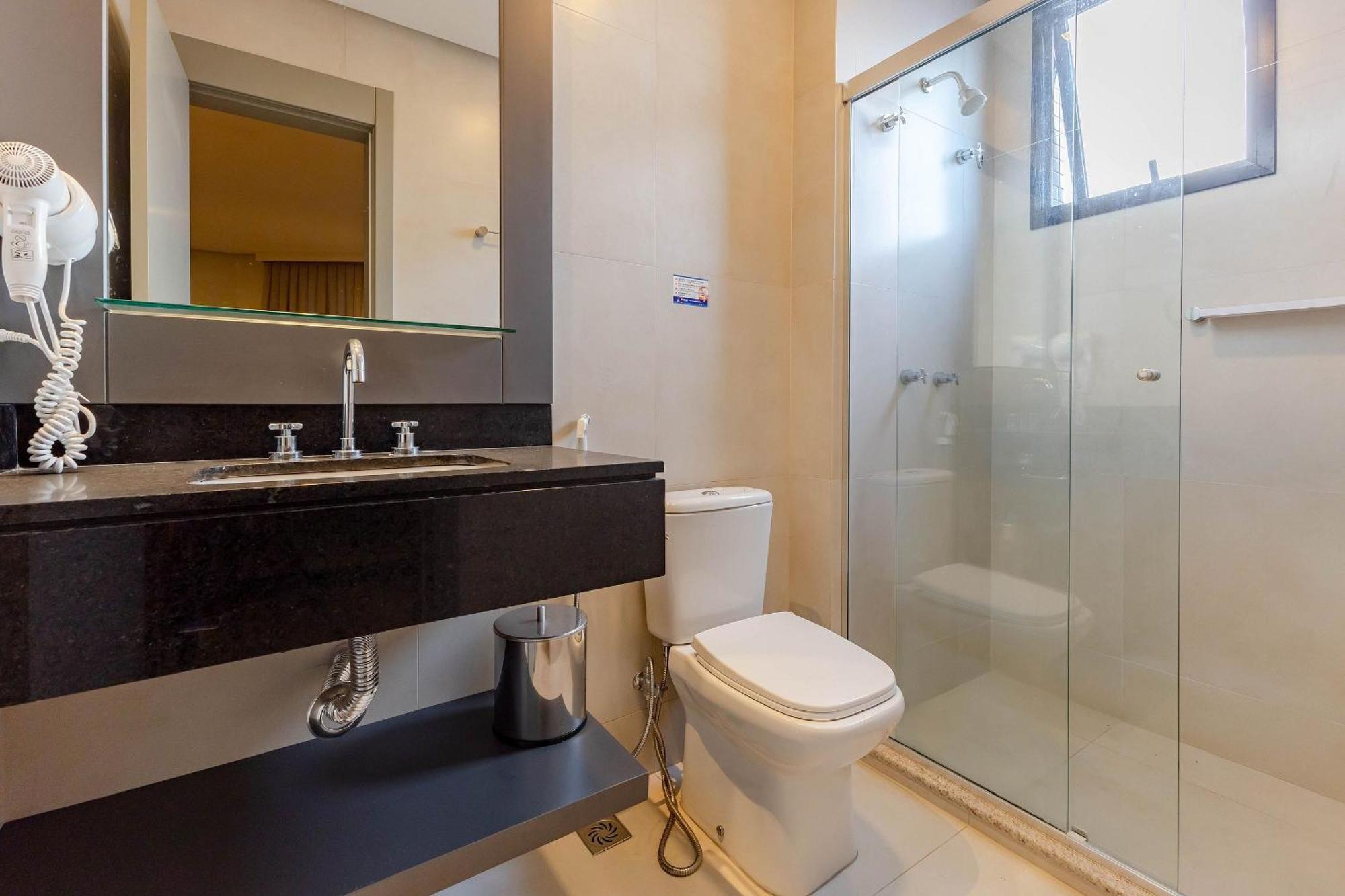 Confortavel Loft Com Vista Para O Mar - Condominio Com Piscina Бомбиняс Екстериор снимка